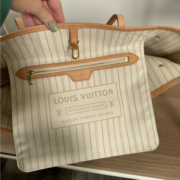 Neverfull MM Damier Azur - Picture 13 of 15